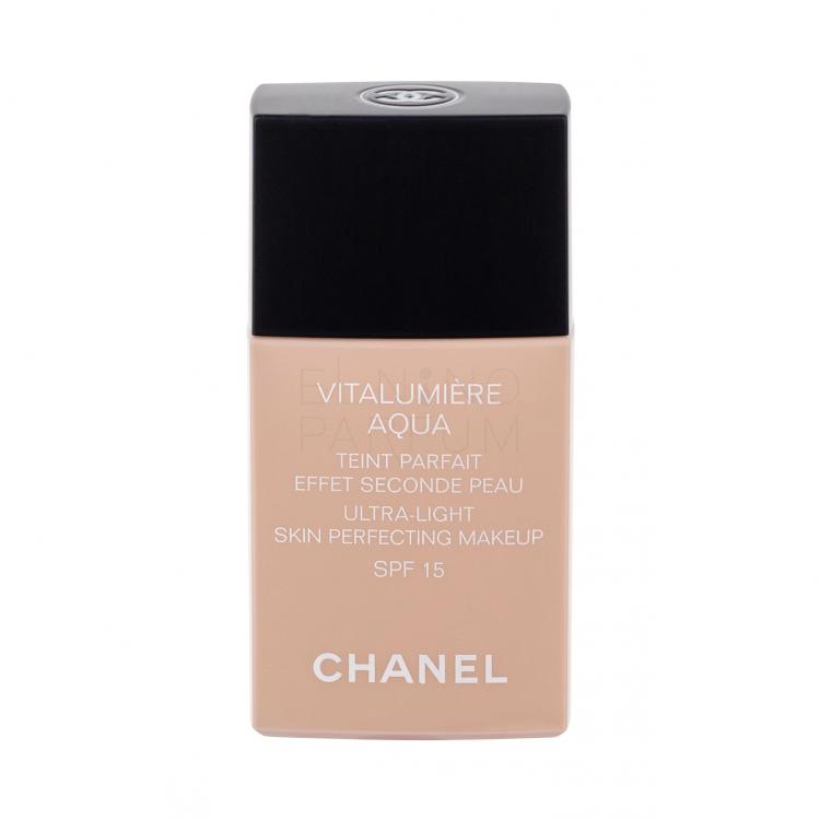 Chanel Vitalumière Aqua SPF15 Podkład dla kobiet 30 ml Odcień 12 Beige Rosé