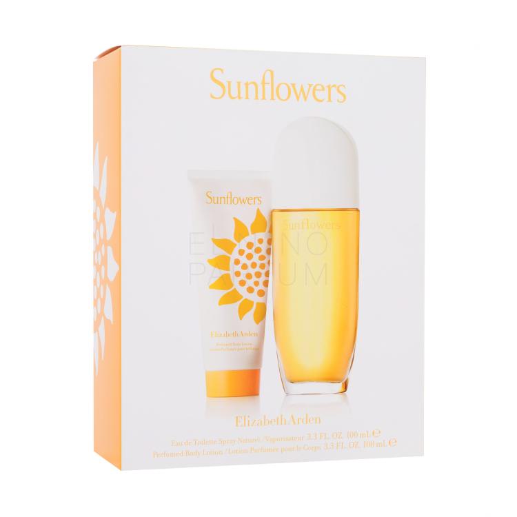 Elizabeth Arden Sunflowers Zestaw Edt 100ml + Mleczko do ciała 100 ml