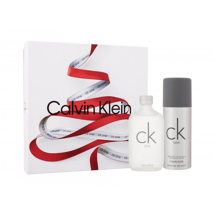 Calvin Klein CK One Zestaw Edt 100 ml + Dezodorant 150 ml