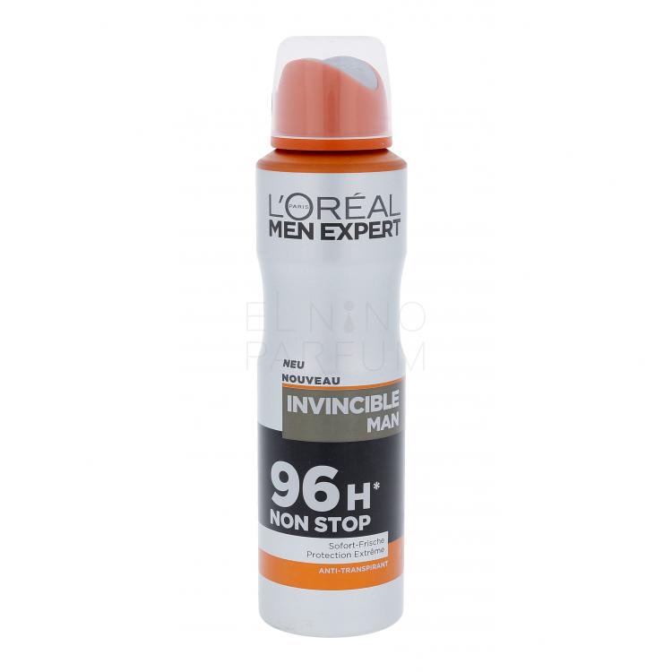 L&#039;Oréal Paris Men Expert Invincible 96H Dezodorant dla mężczyzn 150 ml