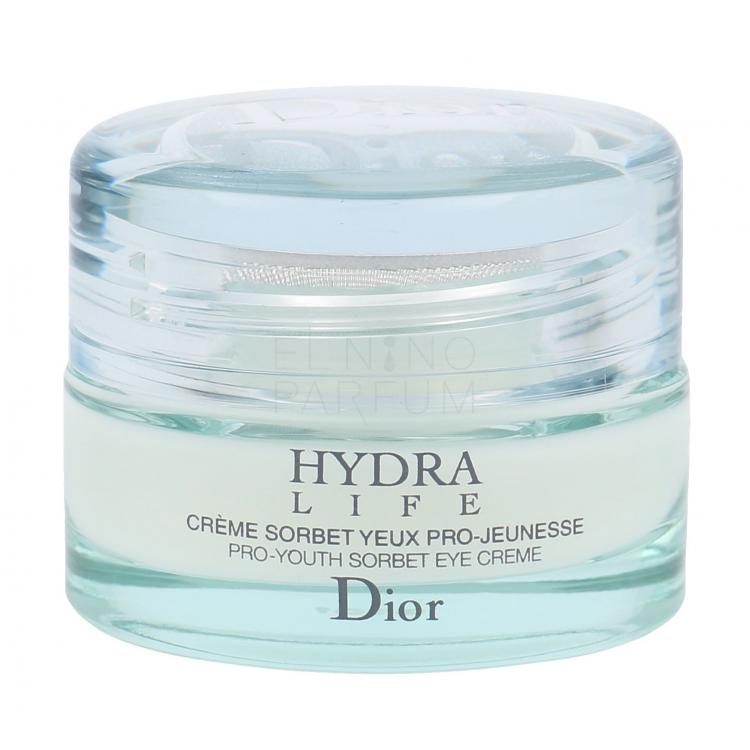 Christian Dior Hydra Life Sorbet Krem pod oczy dla kobiet 15 ml tester