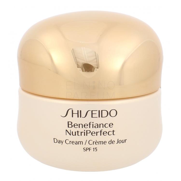 Shiseido Benefiance NutriPerfect SPF15 Krem do twarzy na dzień dla kobiet 50 ml tester