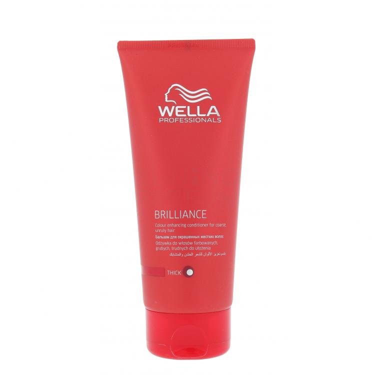 Wella Professionals Brilliance Thick Hair Odżywka dla kobiet 200 ml
