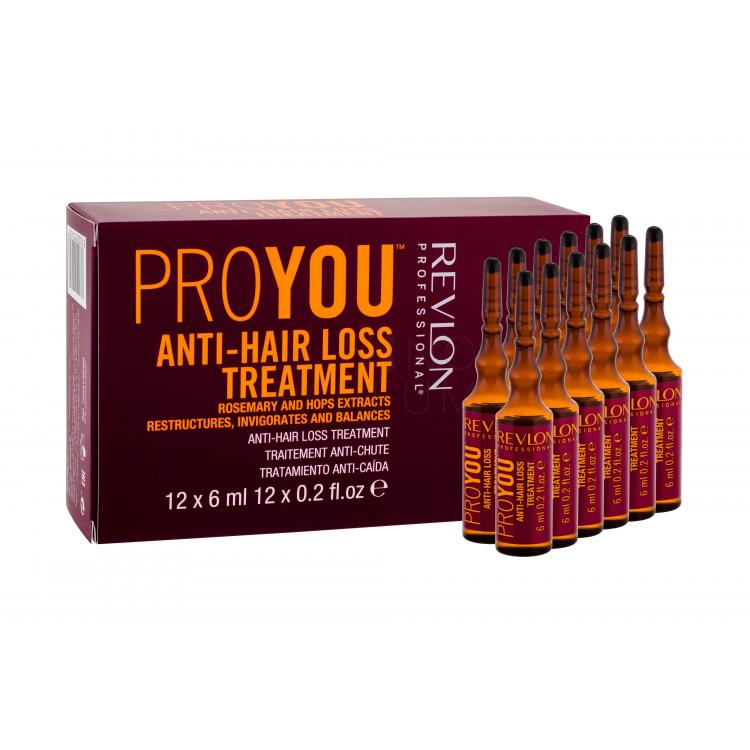 Revlon Professional ProYou Anti-Hair Loss Serum do włosów dla kobiet 12x6 ml