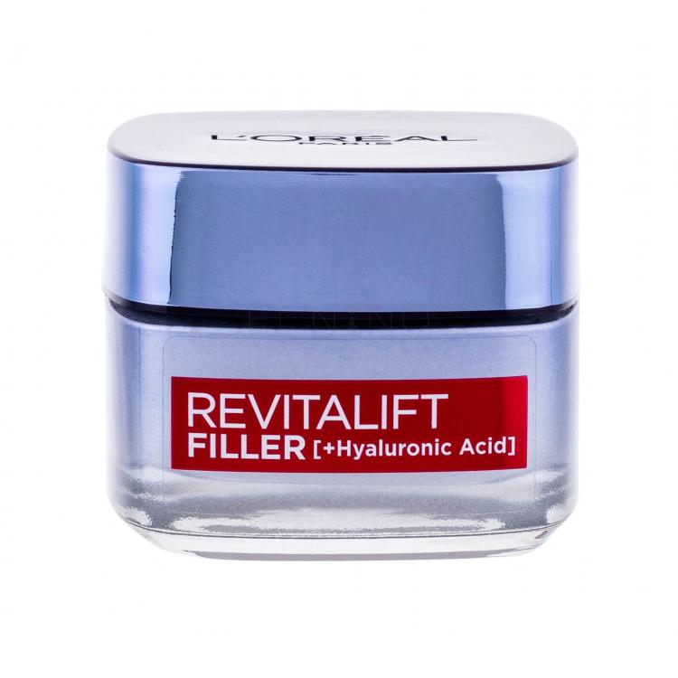 L&#039;Oréal Paris Revitalift Filler HA Krem do twarzy na dzień dla kobiet 50 ml Uszkodzone pudełko