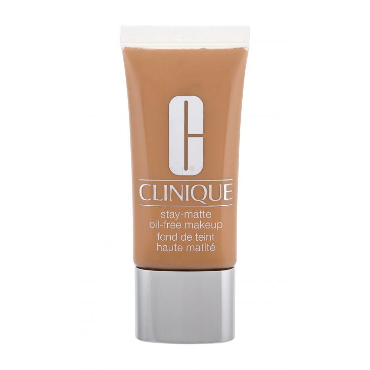 Clinique Stay-Matte Oil-Free Makeup Podkład dla kobiet 30 ml Odcień 19 Sand