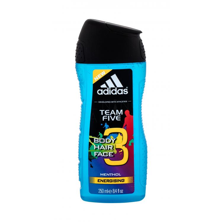 Adidas Team Five Żel pod prysznic dla mężczyzn 250 ml
