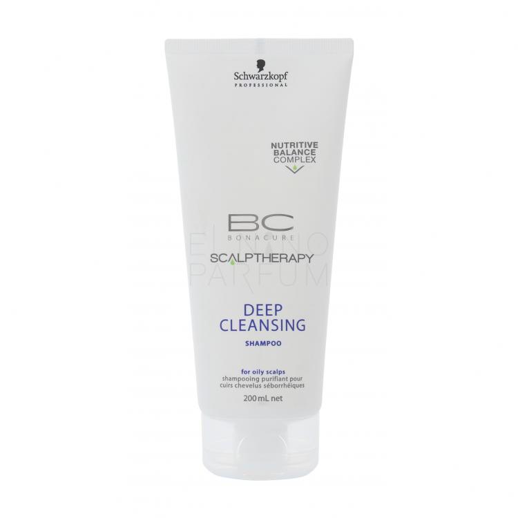 Schwarzkopf Professional BC Bonacure Scalp Therapy Deep Cleansing Foaming Face Wash Szampon do włosów dla kobiet 200 ml