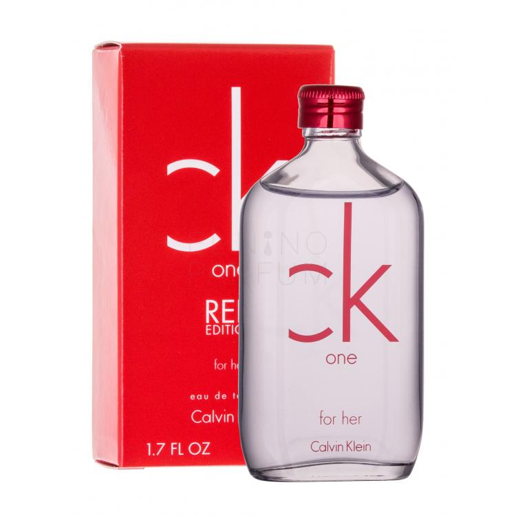 Calvin Klein CK One Red Edition For Her Woda toaletowa dla kobiet 50 ml