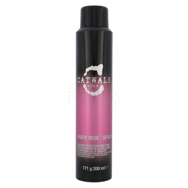 Tigi Catwalk Haute Iron Spray Stylizacja włosów na gorąco dla kobiet 200 ml
