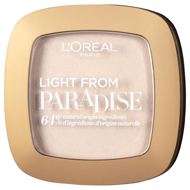 L&#039;Oréal Paris Light From Paradise Rozświetlacz dla kobiet 9 g Odcień 01 Coconut Addict