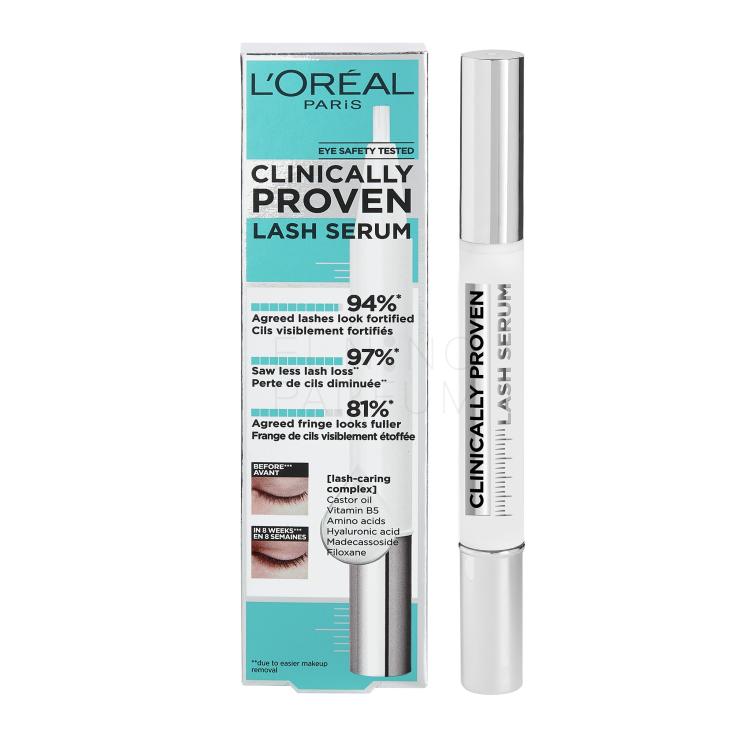 L&#039;Oréal Paris Clinically Proven Lash Serum Pielęgnacja rzęs dla kobiet 1,9 ml