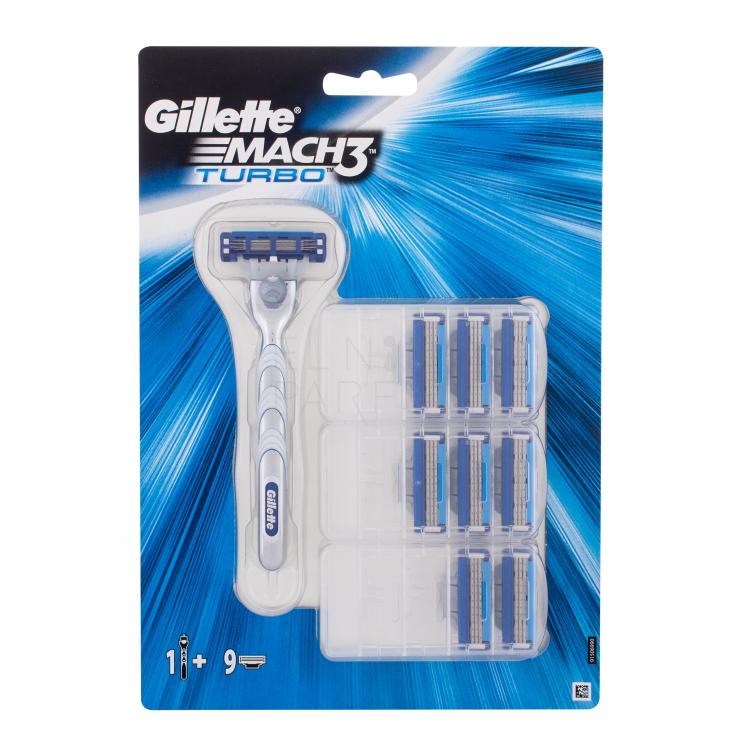 Gillette Mach3 Turbo Maszynka do golenia dla mężczyzn Zestaw