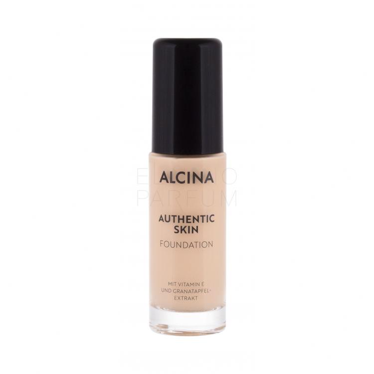 ALCINA Authentic Skin Podkład dla kobiet 28,5 ml Odcień Ultralight