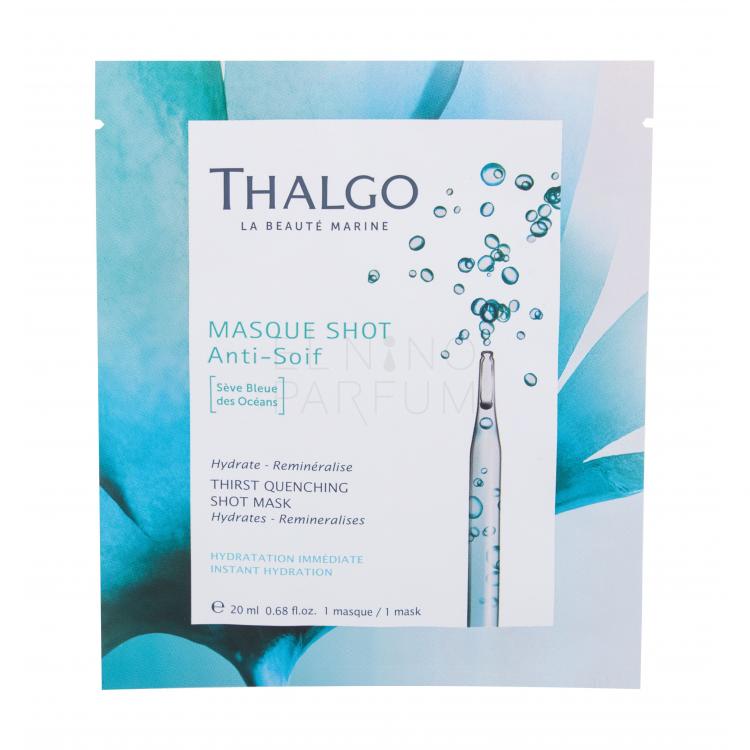 Thalgo Shot Mask Thirst Quenching Maseczka do twarzy dla kobiet 20 ml