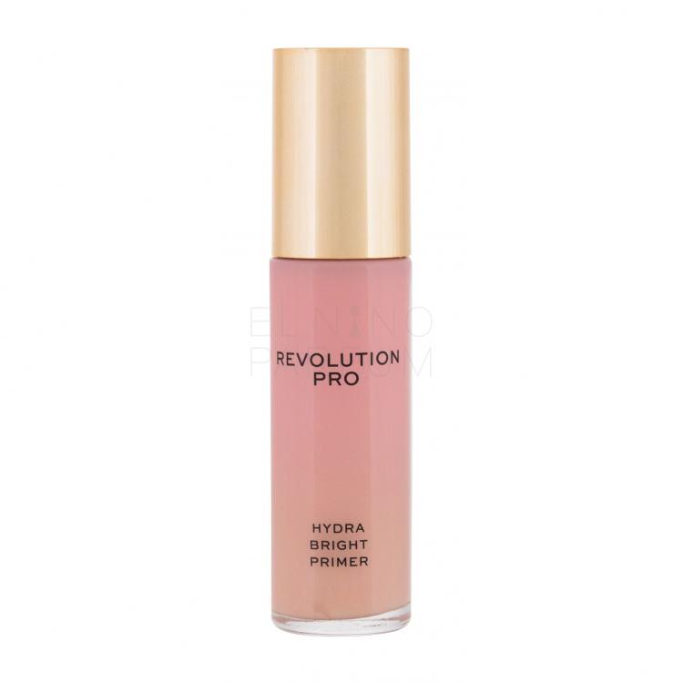 Makeup Revolution London Revolution PRO Hydra Bright Primer Baza pod makijaż dla kobiet 30 ml