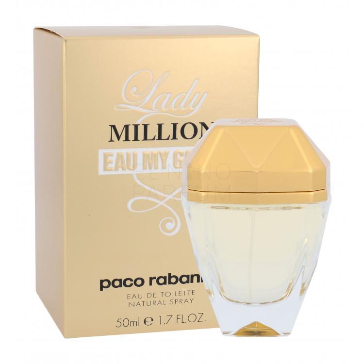 Paco Rabanne Lady Million Eau My Gold! Woda toaletowa dla kobiet 50 ml