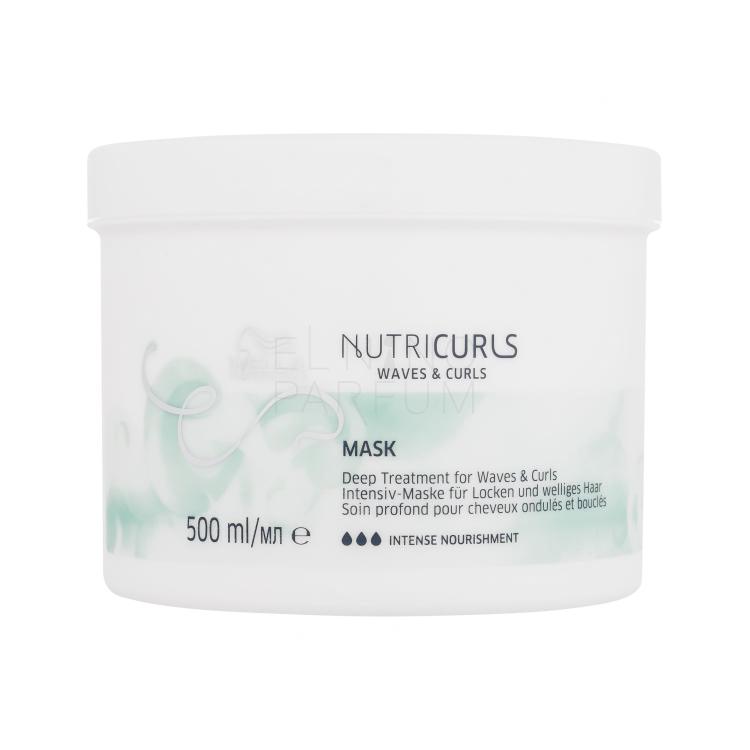 Wella Professionals NutriCurls Deep Treatment Maska do włosów dla kobiet 500 ml