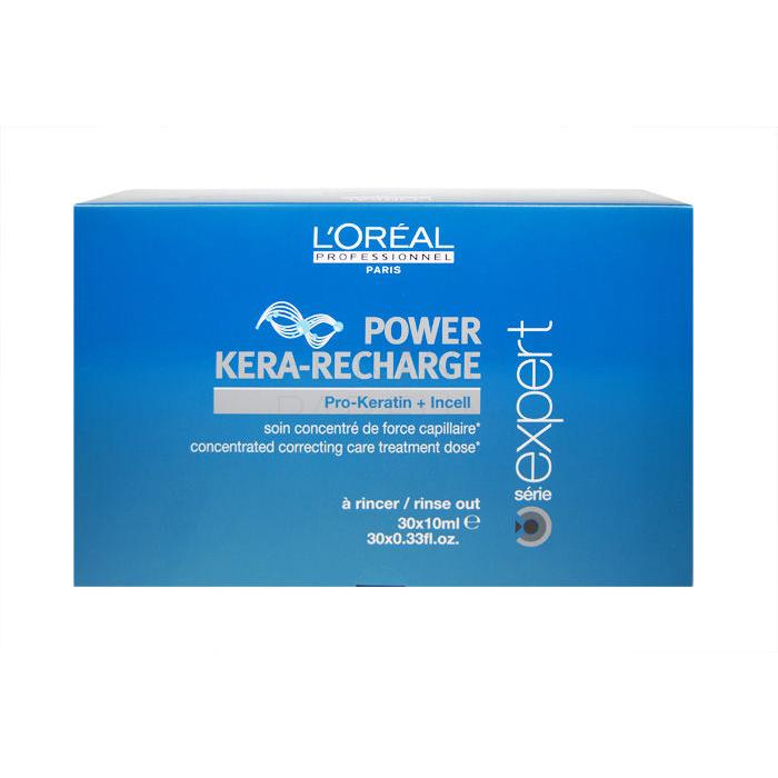 L&#039;Oréal Professionnel Série Expert Pro-Keratin Refill Power Kera-Recharge Serum do włosów dla kobiet 30x10 ml Uszkodzone pudełko
