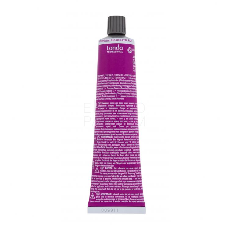 Londa Professional Permanent Colour Extra Rich Cream Farba do włosów dla kobiet 60 ml Odcień 8/71