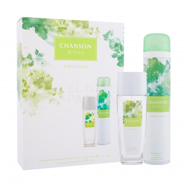 Chanson d´Eau Zestaw Dezodorant w szkle 75 ml + deospray 200 ml