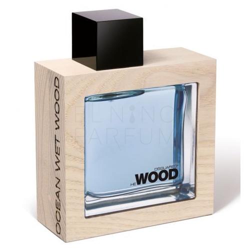 Dsquared2 He Wood Ocean Wet Wood Woda toaletowa dla mężczyzn 50 ml Uszkodzone pudełko