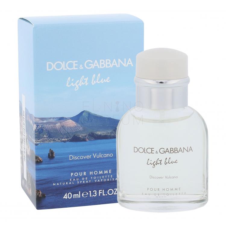 Dolce&amp;Gabbana Light Blue Discover Vulcano Pour Homme Woda toaletowa dla mężczyzn 40 ml