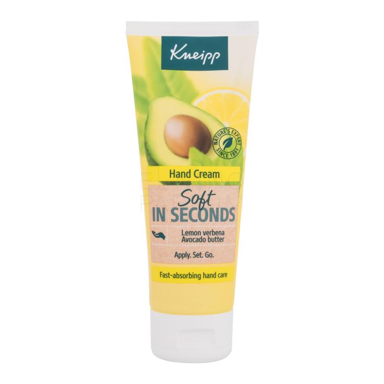 Kneipp Hand Cream Soft In Seconds Lemon Verbena &amp; Apricots Krem do rąk 75 ml