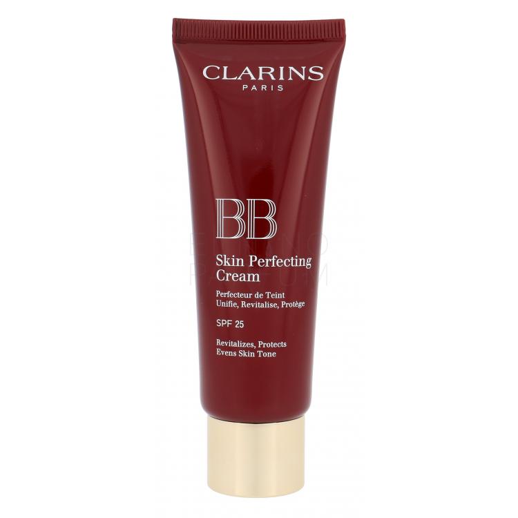Clarins Skin Perfecting Cream SPF25 Krem BB dla kobiet 45 ml Odcień 02 Medium