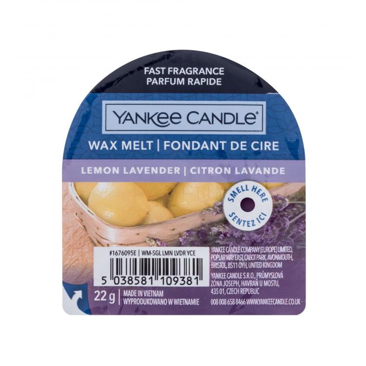 Yankee Candle Lemon Lavender Zapachowy wosk 22 g