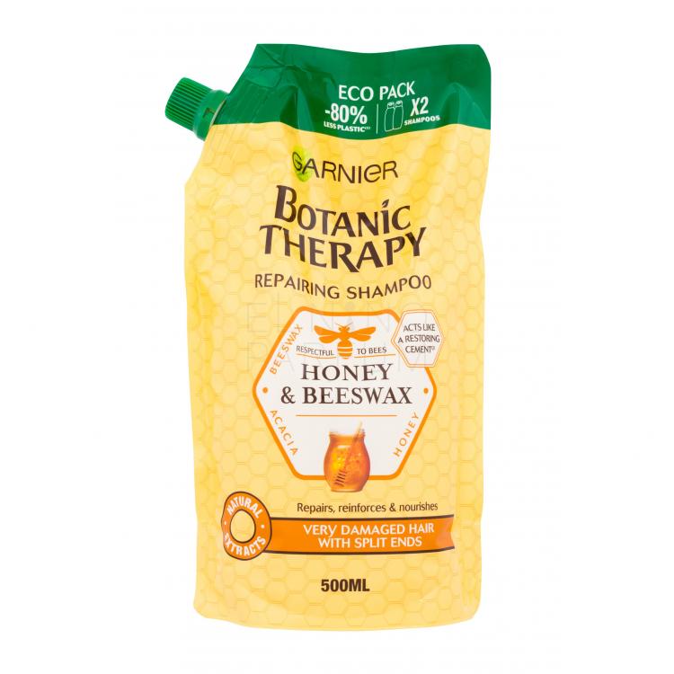 Garnier Botanic Therapy Honey &amp; Beeswax Szampon do włosów dla kobiet Napełnienie 500 ml