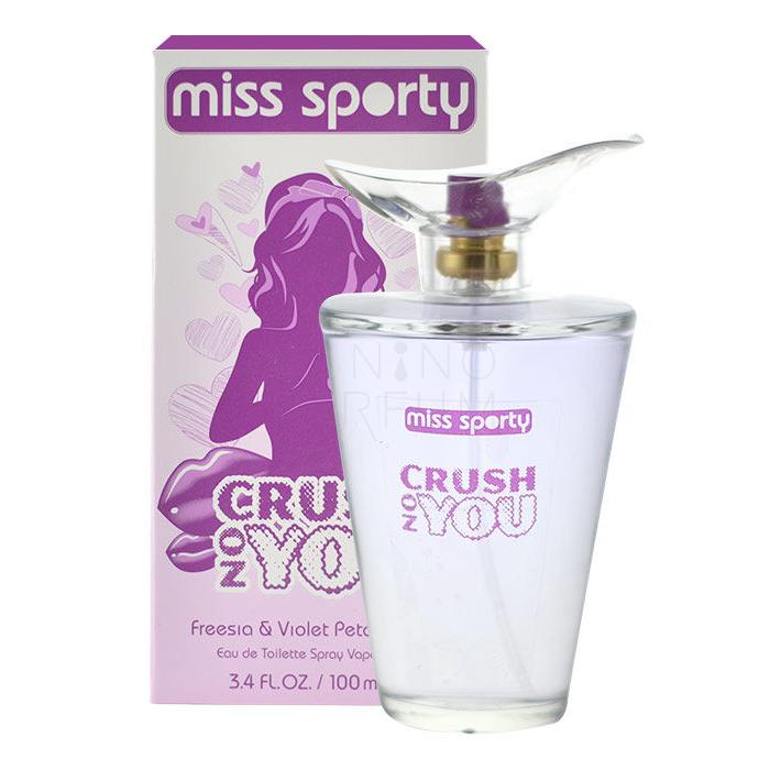 Miss Sporty Crush On You Woda toaletowa dla kobiet 100 ml Uszkodzone pudełko