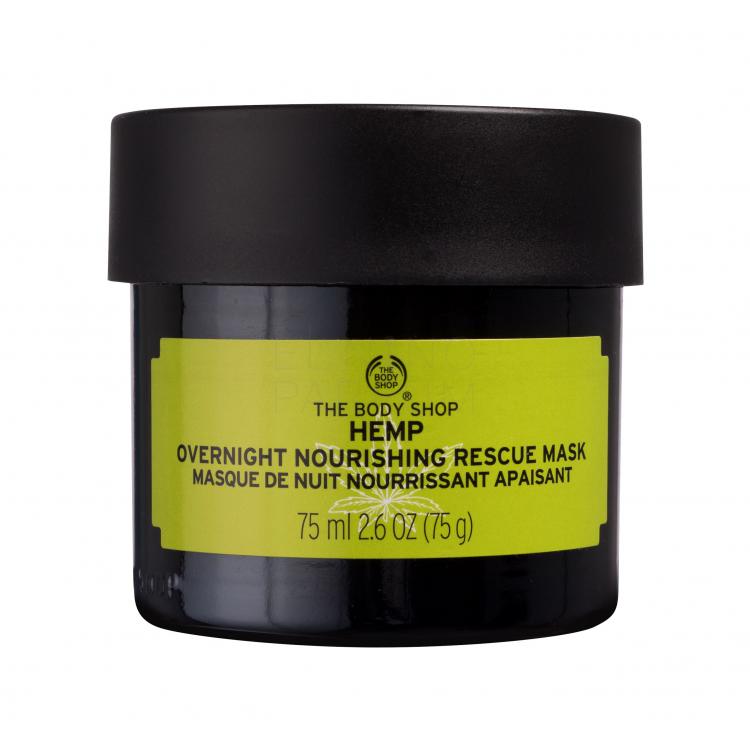 The Body Shop Hemp Overnight Nourishing Rescue Mask Maseczka do twarzy 75 ml