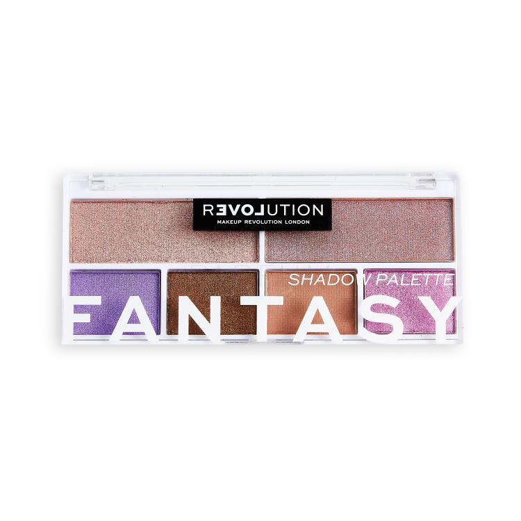 Revolution Relove Colour Play Shadow Palette Cienie do powiek dla kobiet 5,2 g Odcień Fantasy