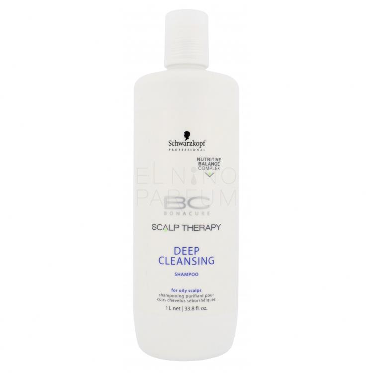 Schwarzkopf Professional BC Bonacure Scalp Therapy Deep Cleansing Foaming Face Wash Szampon do włosów dla kobiet 1000 ml