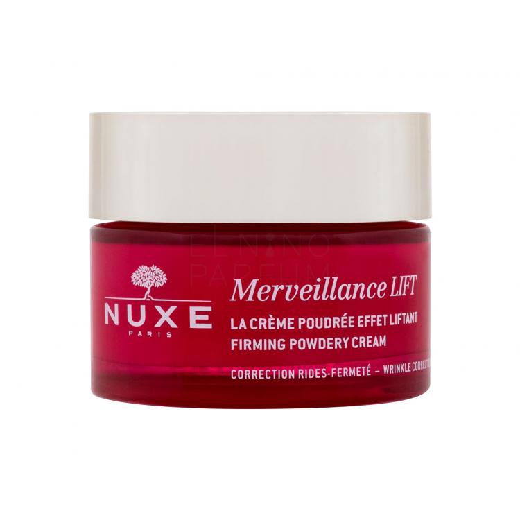 NUXE Merveillance Lift Firming Powdery Cream Krem do twarzy na dzień dla kobiet 50 ml Uszkodzone pudełko