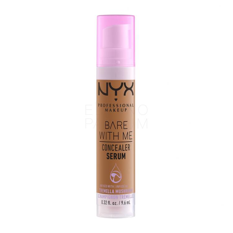 NYX Professional Makeup Bare With Me Serum Concealer Korektor dla kobiet 9,6 ml Odcień 09 Deep Golden