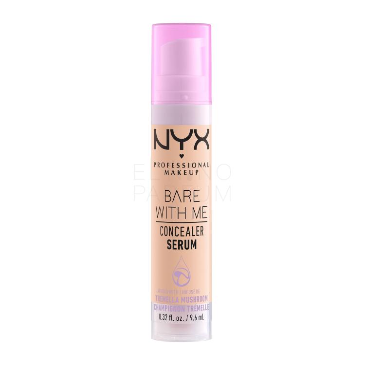 NYX Professional Makeup Bare With Me Serum Concealer Korektor dla kobiet 9,6 ml Odcień 03 Vanilla