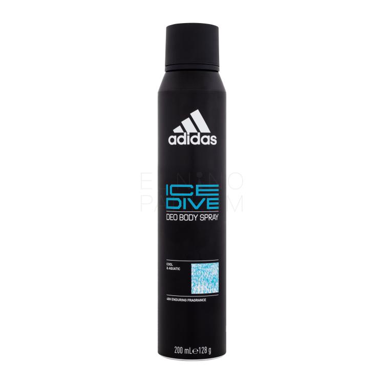 Adidas Ice Dive Deo Body Spray 48H Dezodorant dla mężczyzn 200 ml