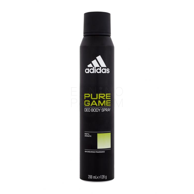 Adidas Pure Game Deo Body Spray 48H Dezodorant dla mężczyzn 200 ml