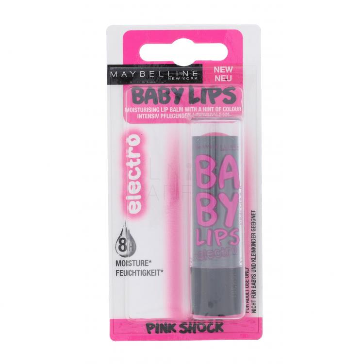 Maybelline Baby Lips Electro Balsam do ust dla kobiet 4,4 g Odcień Pink Shock