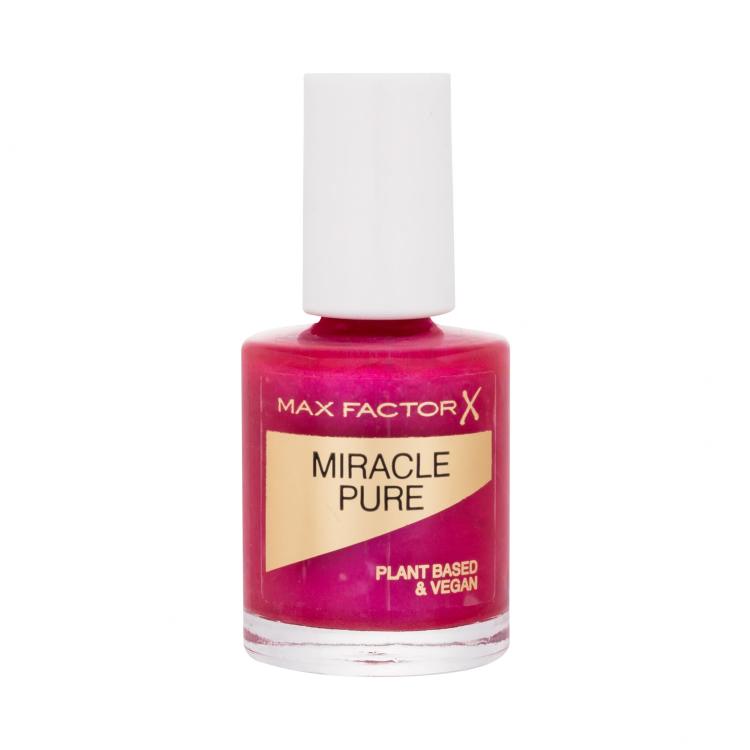 Max Factor Miracle Pure Lakier do paznokci dla kobiet 12 ml Odcień 265 Fiery Fuchsia