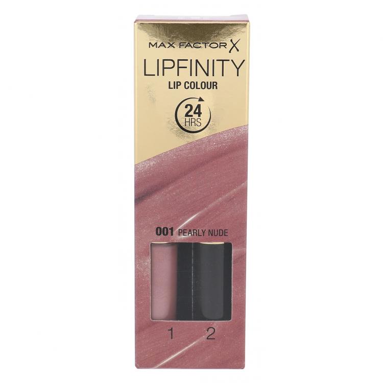 Max Factor Lipfinity 24HRS Lip Colour Pomadka dla kobiet 4,2 g Odcień 001 Pearly Nude