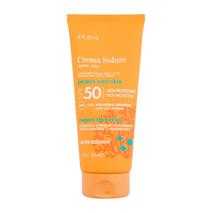 Pupa Sunscreen Cream SPF50 Preparat do opalania ciała 200 ml