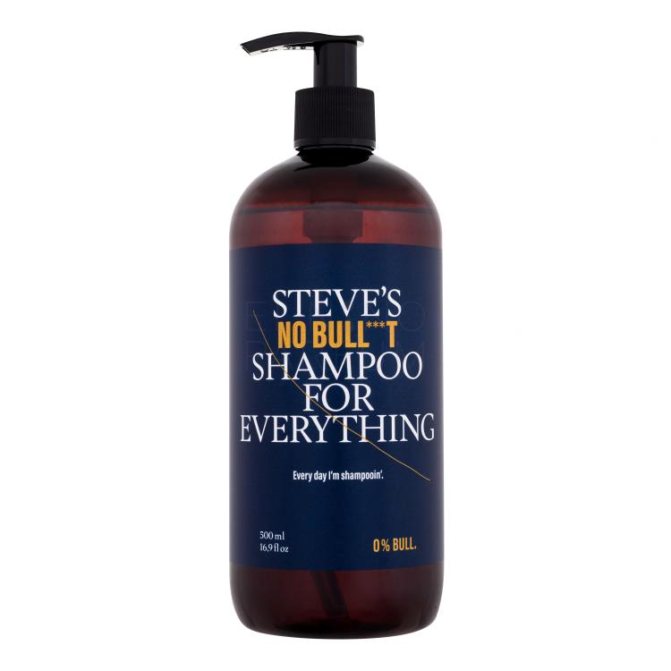 Steve´s No Bull***t Shampoo For Everything Szampon do włosów dla mężczyzn 500 ml