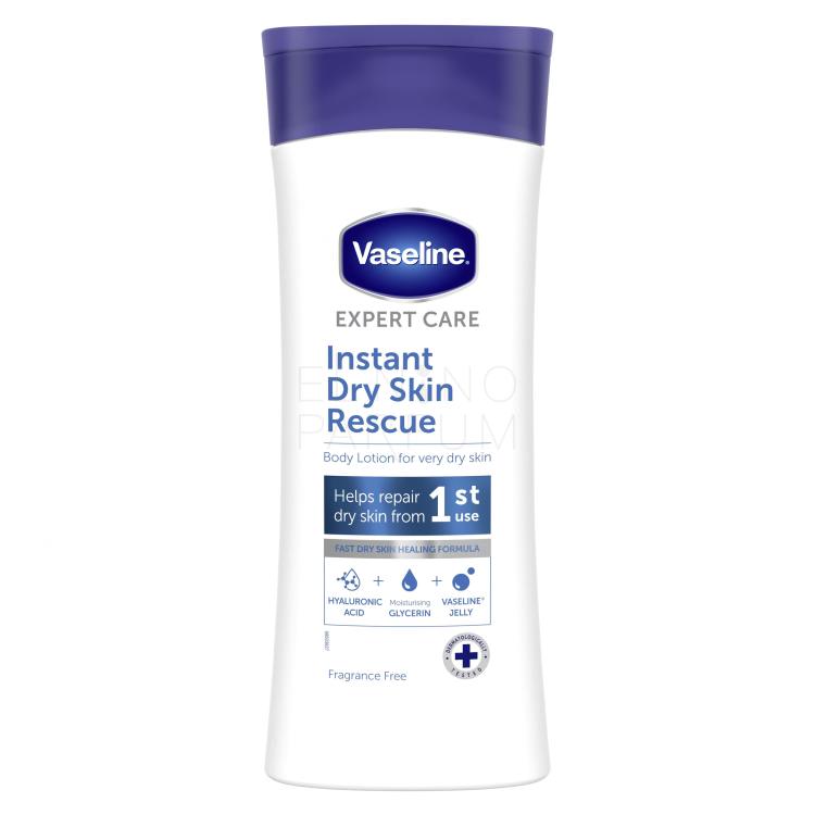 Vaseline Expert Care Instant Dry Skin Rescue Mleczko do ciała dla kobiet 400 ml