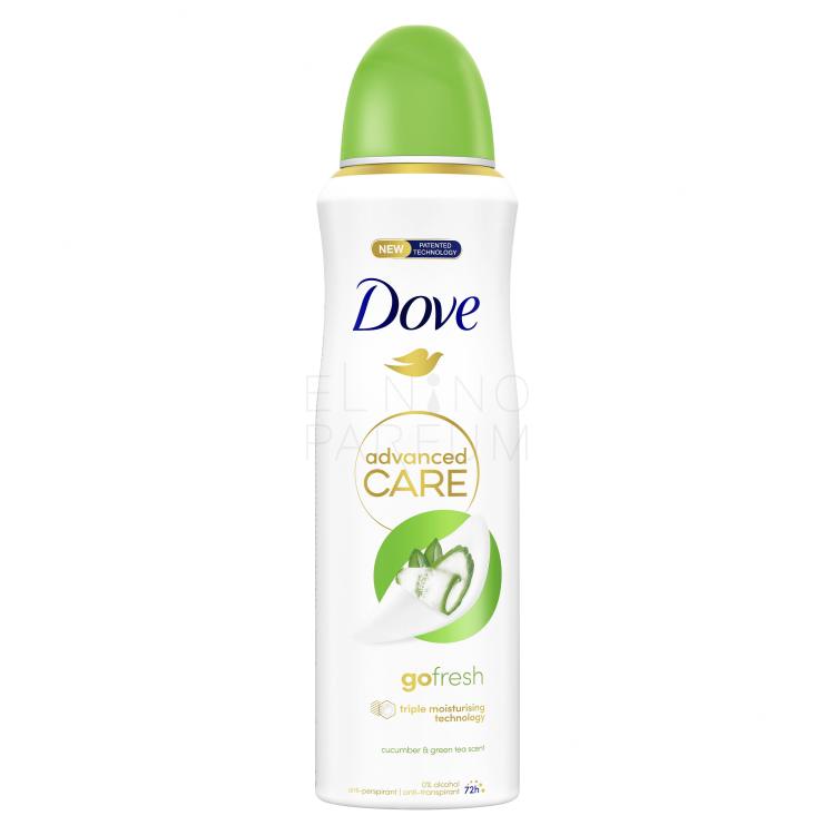 Dove Advanced Care Go Fresh Cucumber &amp; Green Tea 72h Antyperspirant dla kobiet 200 ml