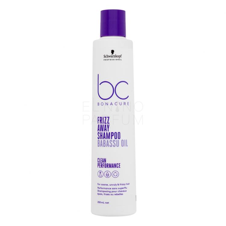 Schwarzkopf Professional BC Bonacure Frizz Away Shampoo Szampon do włosów dla kobiet 250 ml