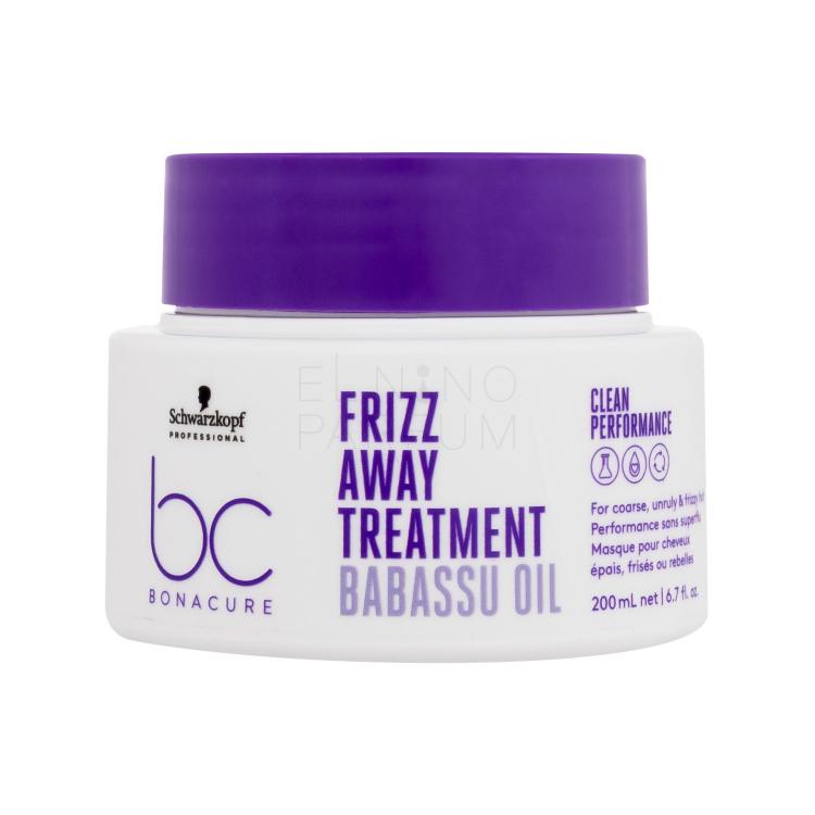 Schwarzkopf Professional BC Bonacure Frizz Away Treatment Maska do włosów dla kobiet 200 ml