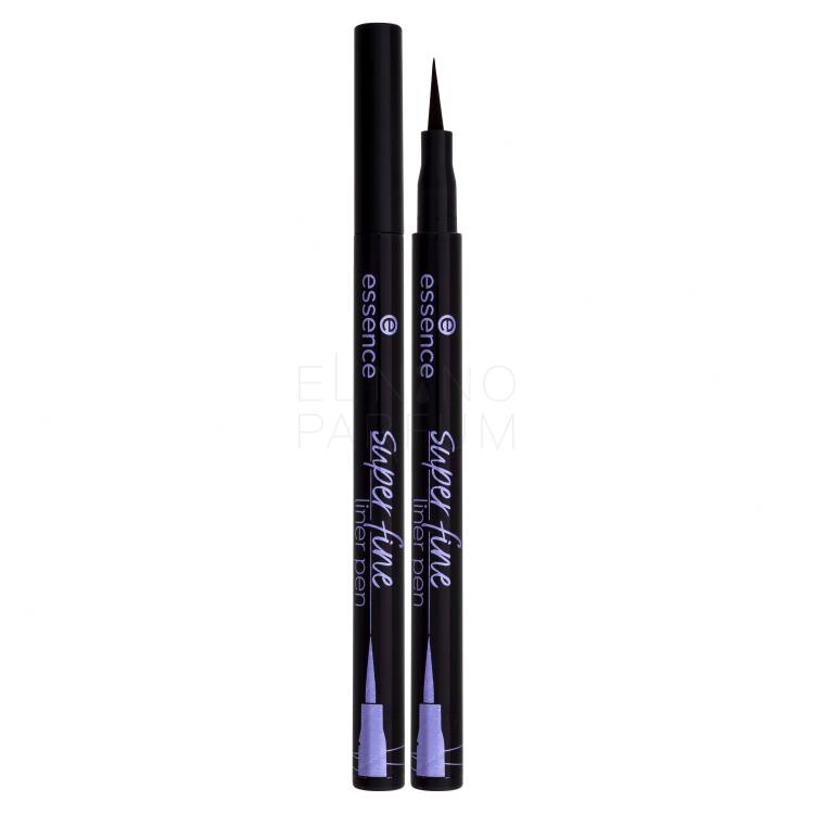 Essence Super Fine Liner Pen Eyeliner dla kobiet 1 ml Odcień 01 Deep Black